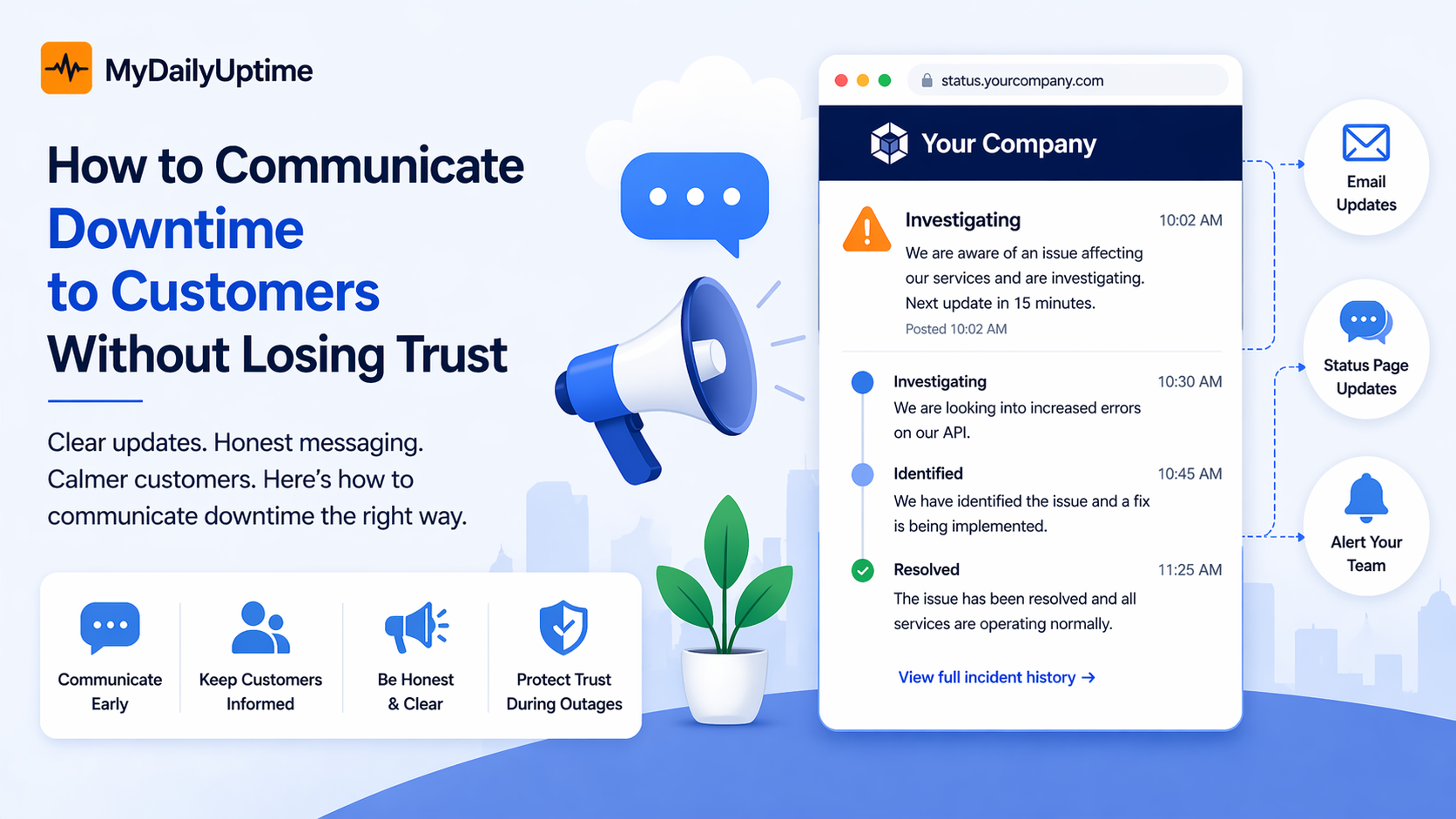 How to Communicate Downtime to Customers Without Losing Trust cover image